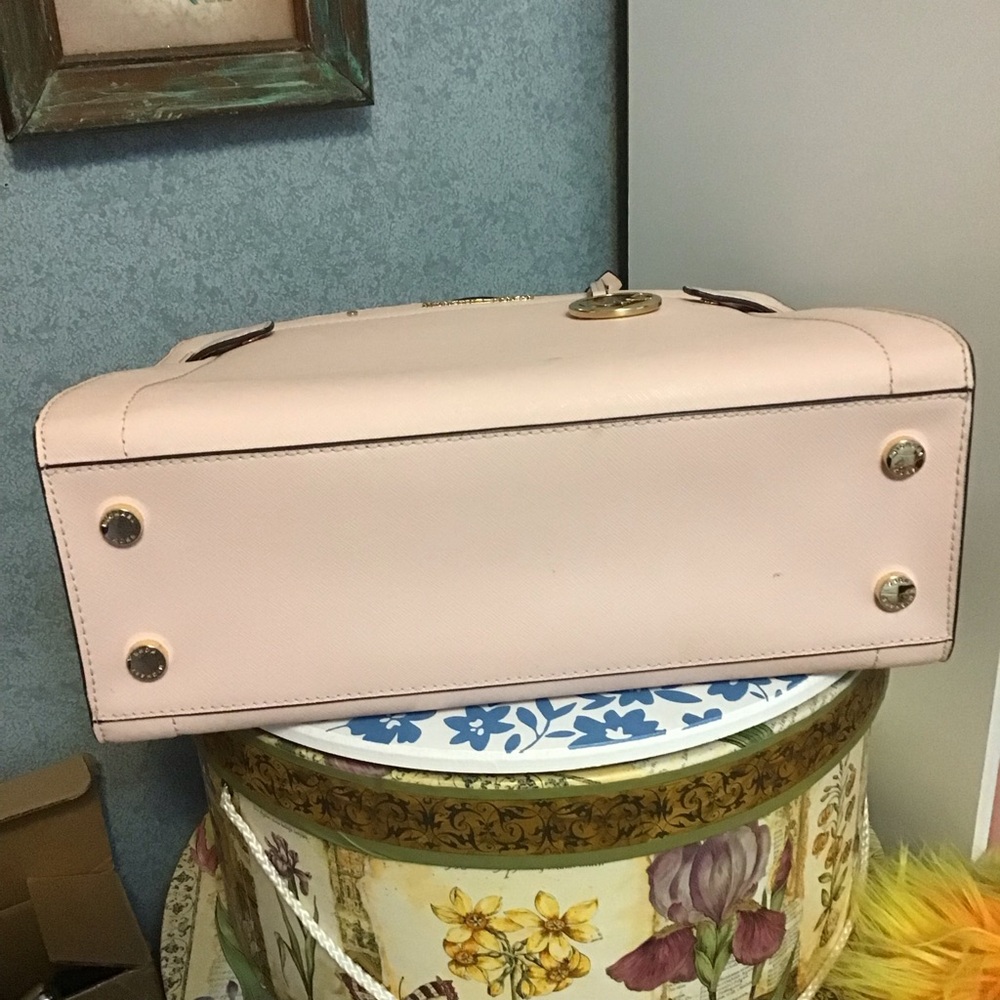 Michael kors Rayne Satchel in soft pink leather - Picture 5 of 16